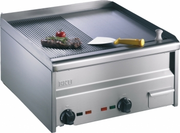 EKU  Elektro Grill-Platte ½ gerillt ½ glatt, 7,8 kW
